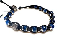 Armband Tamashii Ruota della Preghiera Precious Edition in Saphir Zaffiro blu BPSS100-SA